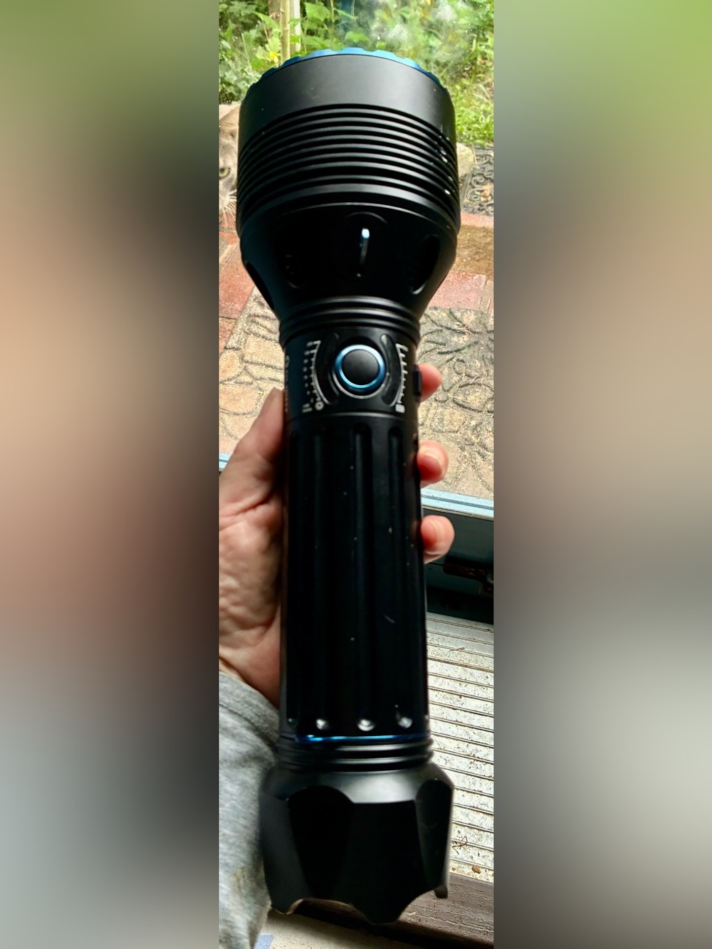 🔦 🔥 Olight MONSTER X9R Marauder Black High-Output Tactical Flashlight 🔦